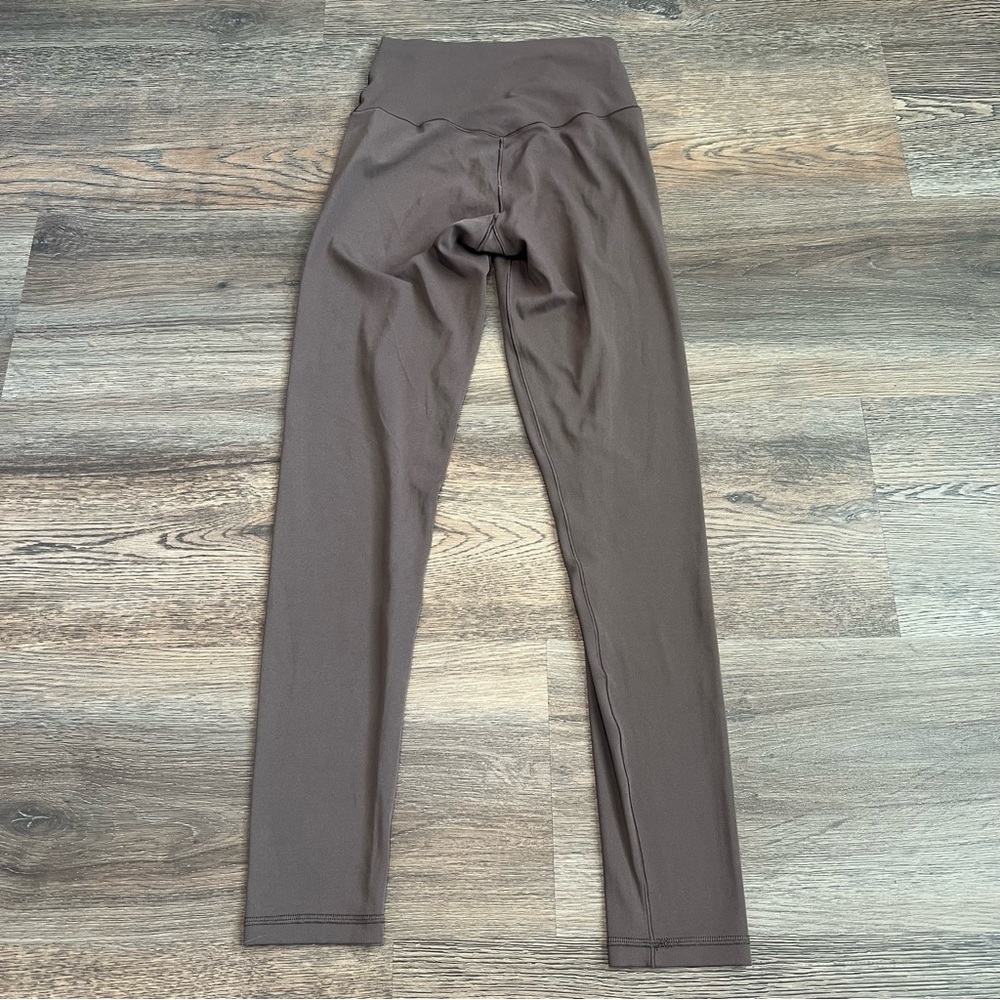 Aerie OFFLINE Real Me Leggings Brown Size S Long High Rise Workout Yoga Pilates - Picture 4 of 8